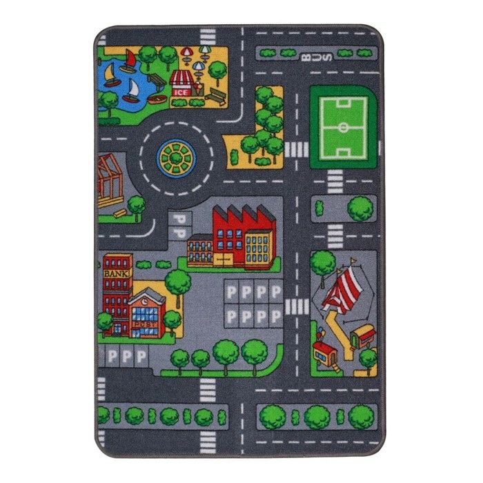 Tapis de jeu circuit Autres Gris