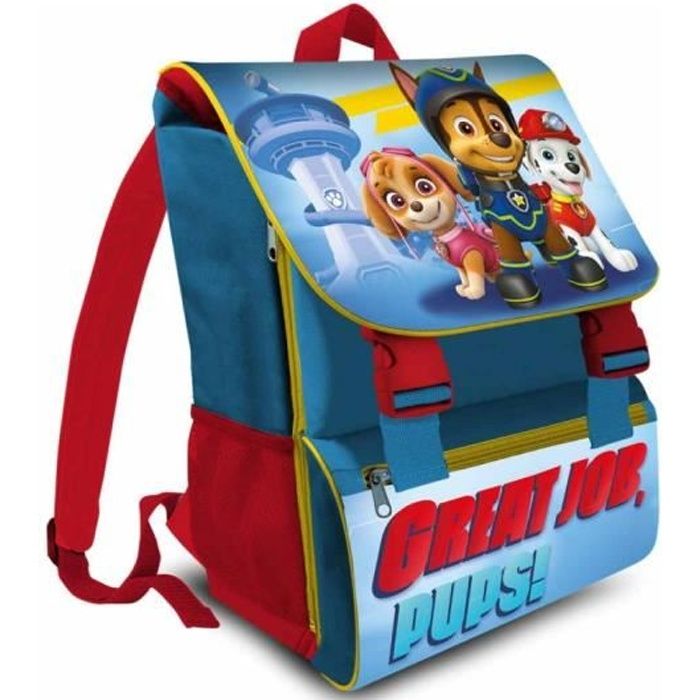 Sac scolaire pat patrouille 42 cm - Sac à dos pat patrouille 42 cm