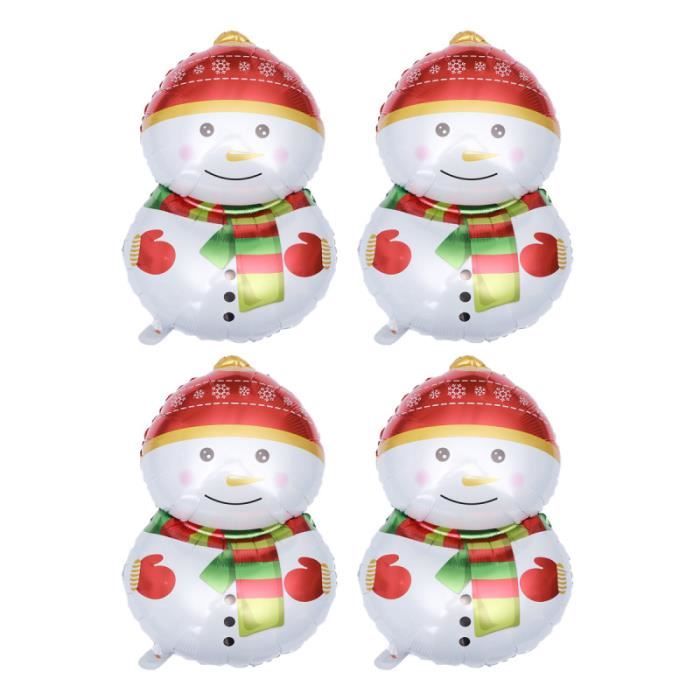 4 pièces ballons mignon mode Vogue attrayant ballon décoration de noël beaux HOT DOG MACHINE