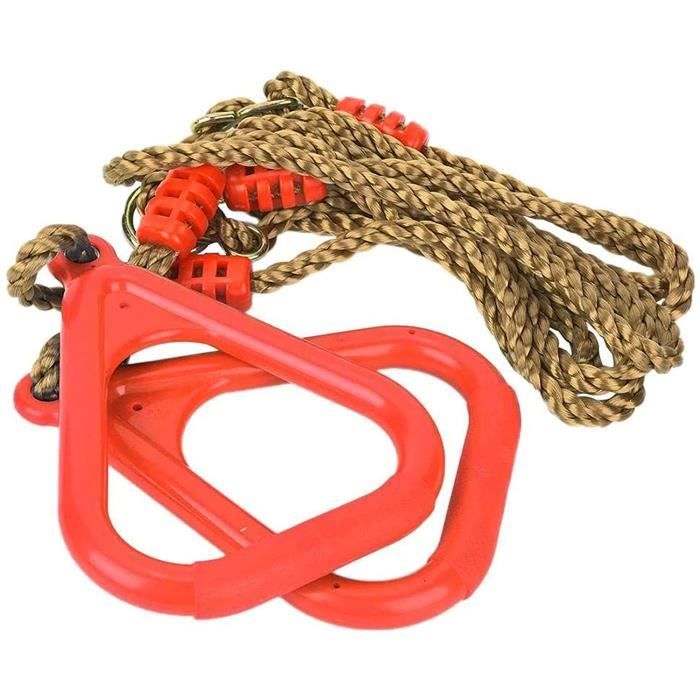 ZZSQ Anneaux De Gymnastique pour Enfants Barre Doscillation De Gymnase Trapegraveze pour Enfants Anneaux De Remise en Forme Reac176