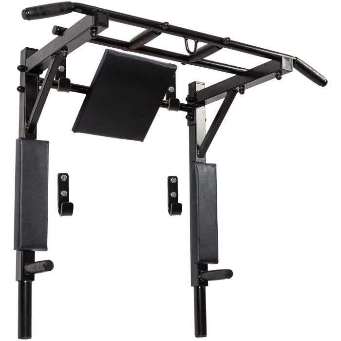 DIP STATION te Barre de traction murale avec barre de traction et station de dip Up Stand compact Power Tower pour inteacuterieu406