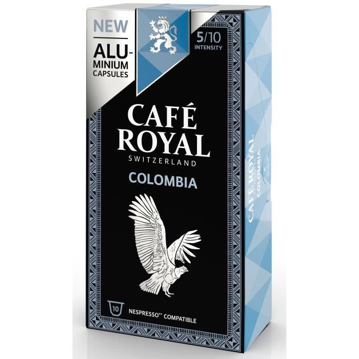 CAFE ROYAL compatible Nespresso Alu Colombia x10