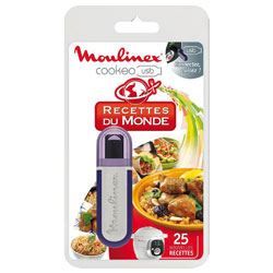 MOULINEX CLE USB RECETTES DU MONDE