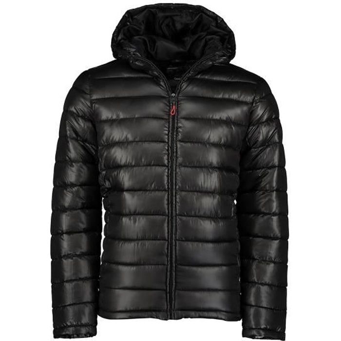 Doudoune Homme Geographical Norway Calender Hood EO096 Noir