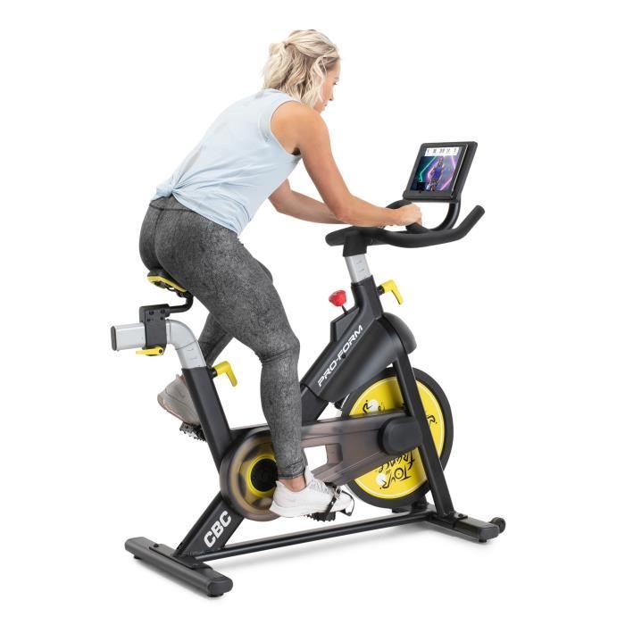 PROFORM Vélo d'appartement TDF CBC Connecté iFIT/ 16 niveaux de résistance