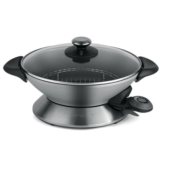 RIVIERA&BAR QC136A Wok électrique – 2200W – 6 L