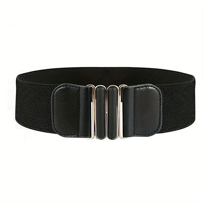 Ceinture Élastique Pour Femme 2 Pièces - Large De 6 Cm Rétro Élastiquée