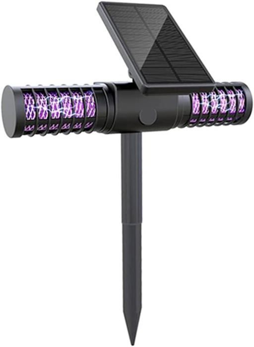 Tueur de moustiques solaire lampe solaire anti-moustiques à LED pour pelouse jardin extérieur