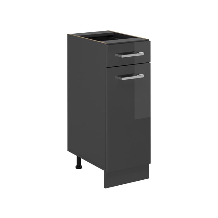 Meuble cuisine R-Line 30cm sans PT Anthracite Haute brillance/Anthracite Vicco 54216 Meuble cuisine R-Line 30cm sans PT Anthracite Haute brillance/Anthracite Vicco 54216