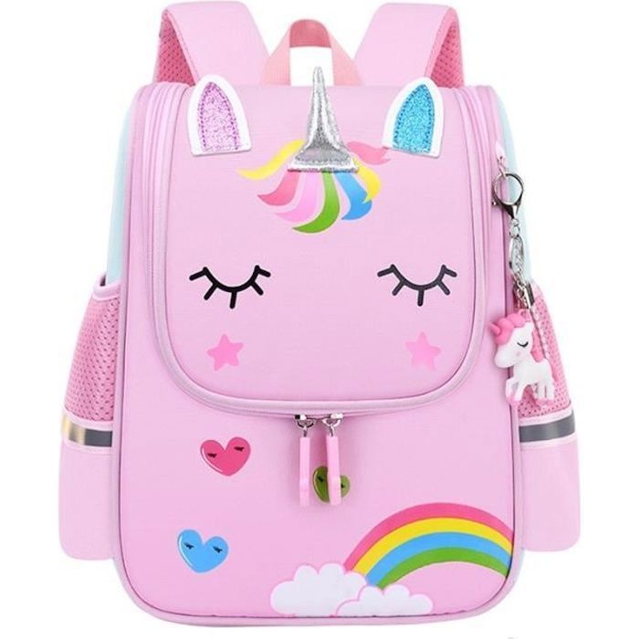 Cartable Fille Adolescent Unisexe Licorne Imprimé - Style 32
