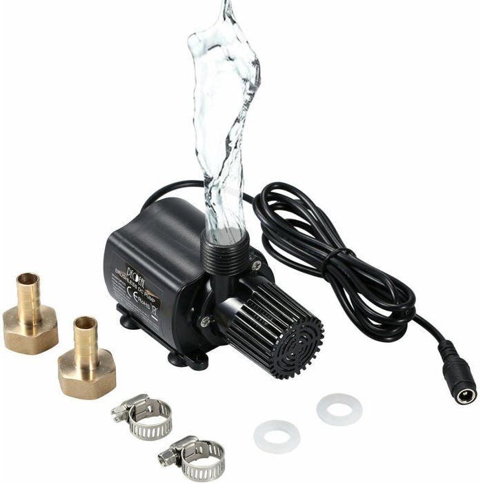 Meilleurs prix pour 800LH 5M Pompe Eau Submersible DC 12V Pompe Amphibie Pour tang tang Aquarium Fontaine Solaire Piscine Circulation De Odipie
