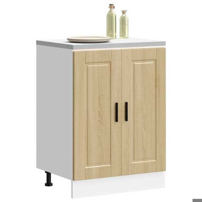 Meuble cuisinecharge 65 kgDesign ModerneArmoire de cuisine - Porto chêne sonoma - bois dingénierie 954065