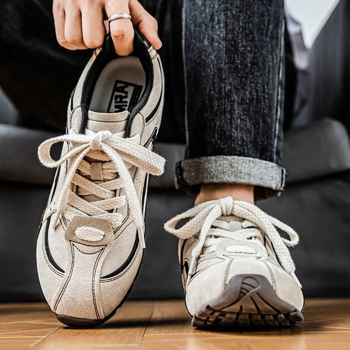 Generisch Baskets Pour Homme - Sans Lacets - Respirantes - Plates - Chaussures De Loisirs - Chaussures De Sport - Chaussures De Marche - Tennis - Fitness - Jogging - Chaussures D'été Pour Homme, Blanc