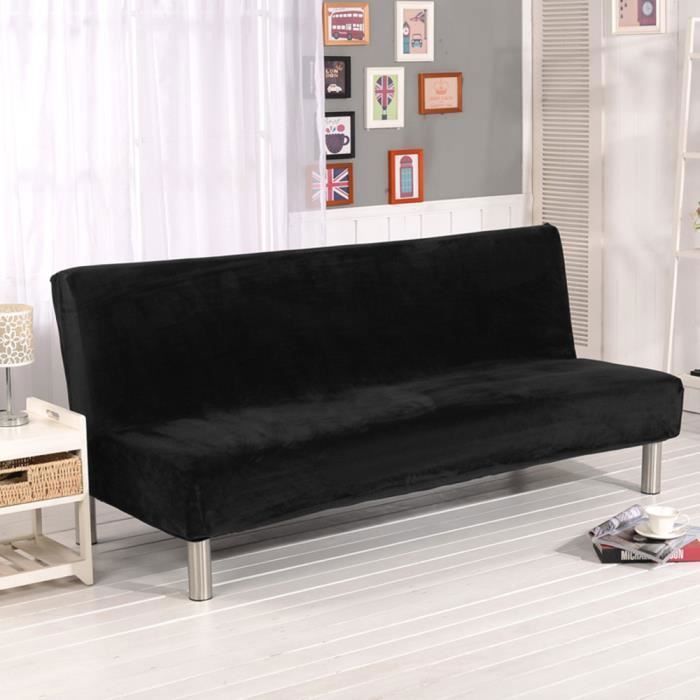 Housse de clic-clac - Keeper - Extensible - Polyester - Noir
