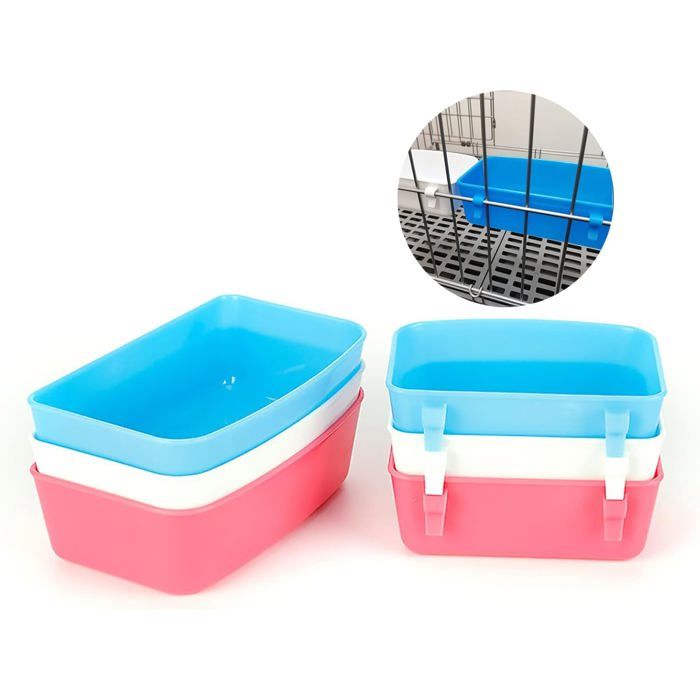 Meilleurs prix pour Abreuvoir et mangeoire suspendus pour lapins poules et cochons dInde (lot de 3)