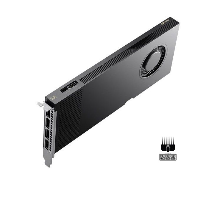 Carte Graphique PNY NVIDIA RTX Pro 4000 VCNRTXPRO4000-SB – 24 Go GDDR7, PCIe 5.0 - vue 4