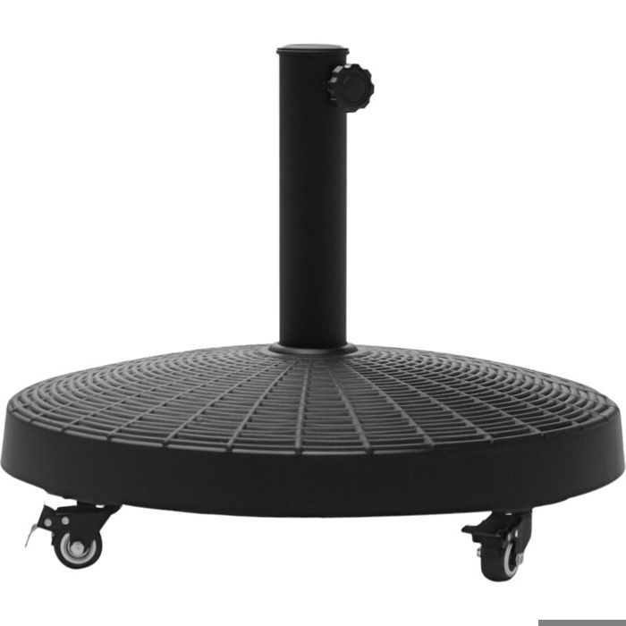 Pieds De Parasol Carr 233 Noir L 25kg Sanifernull