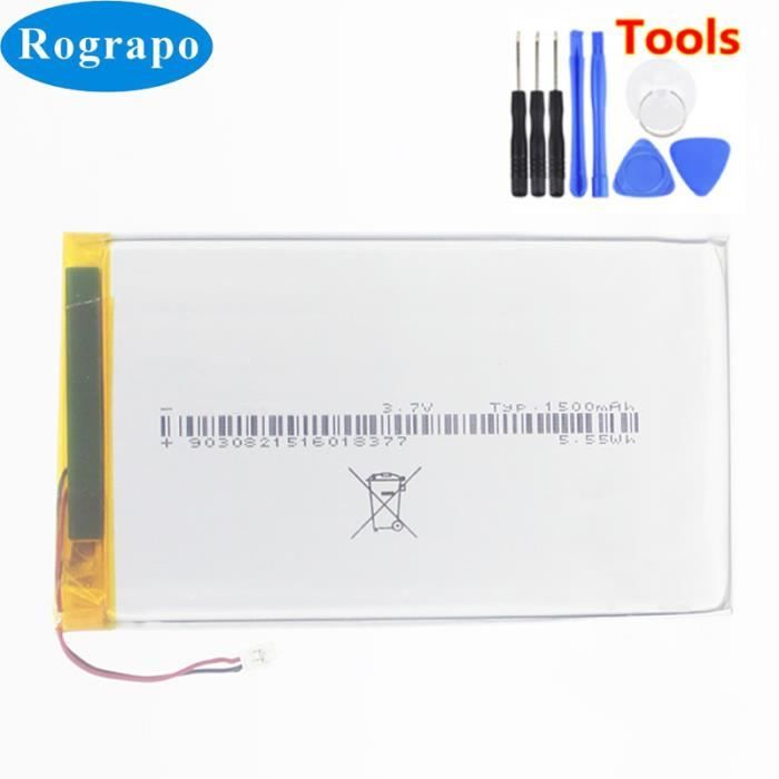 Batterie Pour Lecteur De Livres Électroniques Kobo Clara Hd, 3.7v, 1500mah, Accumulateur, Prise À 2 Fils, Ou