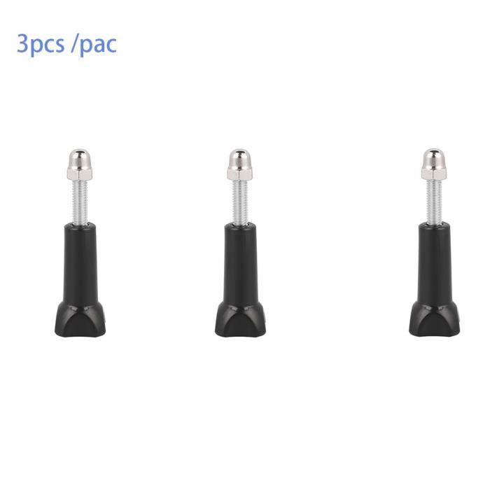 Adaptateur Trépied Goliton Pour GoPro Hero4/3+/3/2/1 - Vis 1/4" Standard, Noir, Permet De Fixer La GoPro Sur N'importe Quel Trépied - 2