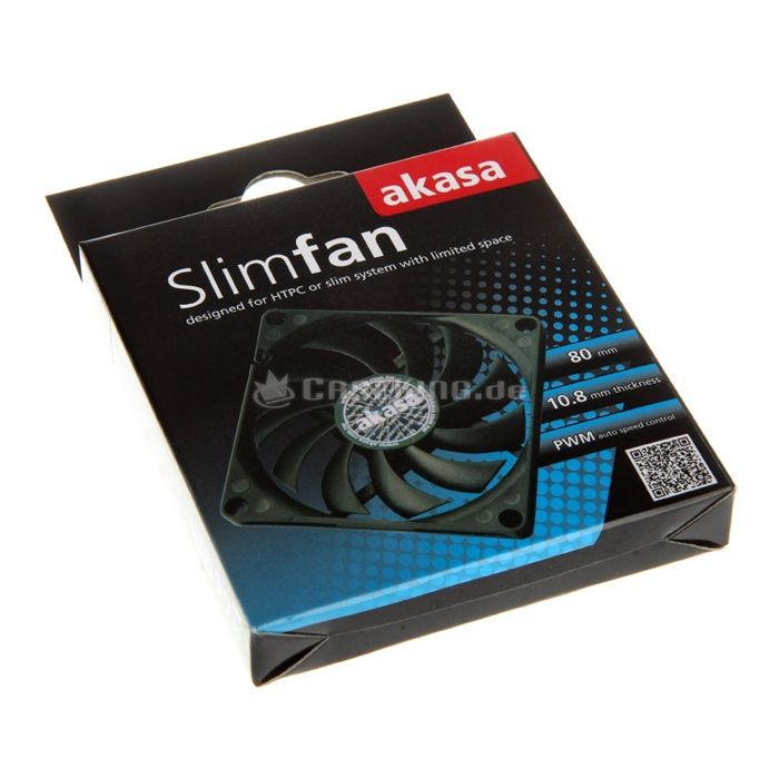 Akasa AK FN076 système de refroidissement d'ordinateur Boitier PC Ventilateur 8 cm Neuf - vue 3