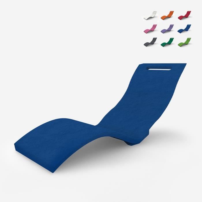 chaise longue de jardin spa ergonomique arkema design serendipity s010 - couleur:bleu