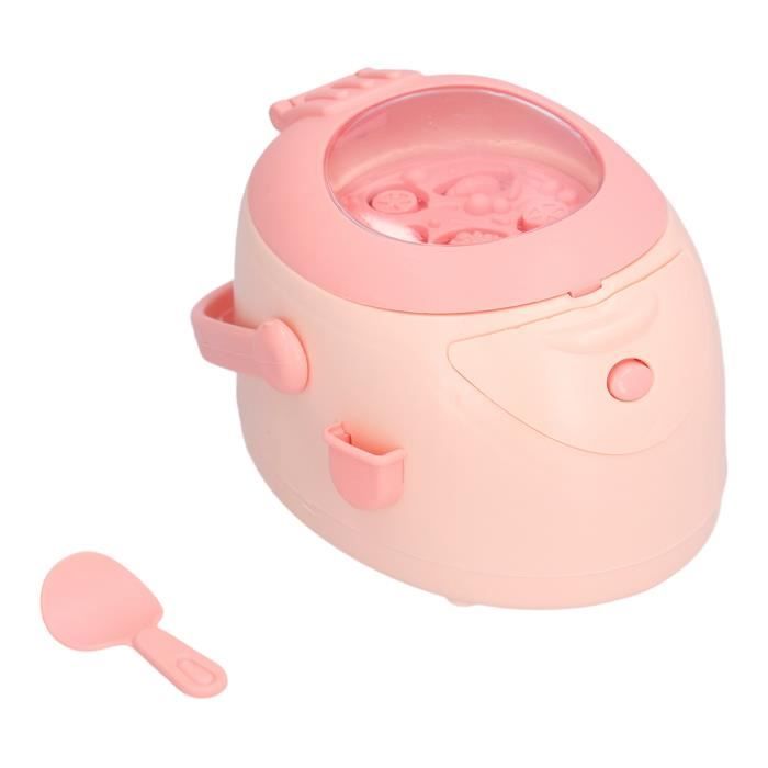 Cuiseur à Riz Jouet Pour Enfants - Simulé Avec Éclairage - Jeu De Rôle Cuisine - Sans Piles Incluses - Couleur Aléatoire