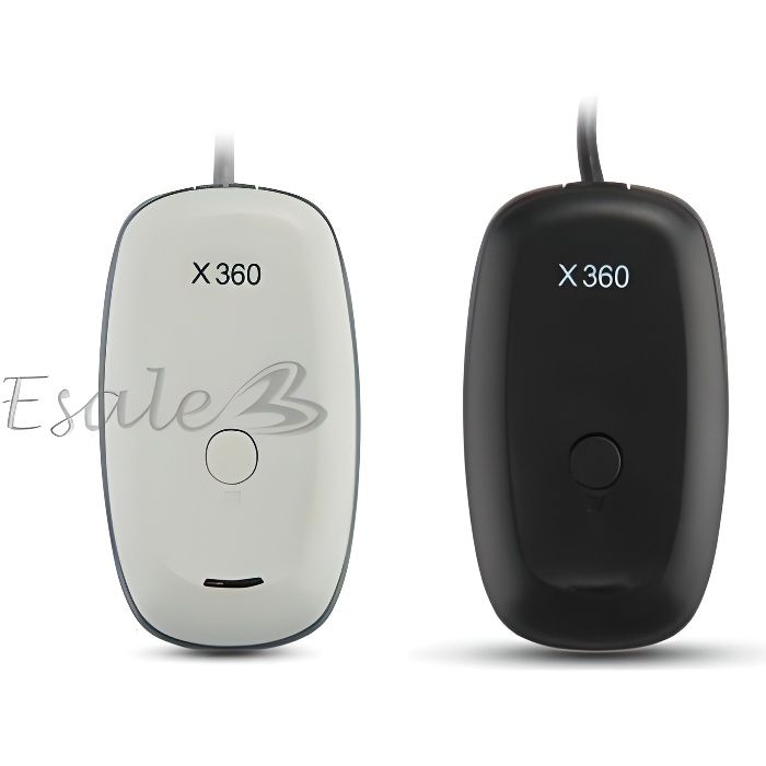 Récepteur Sans Fil Pour Manette Xbox 360 Sur PC - Adaptateur USB Blanc - Neuf