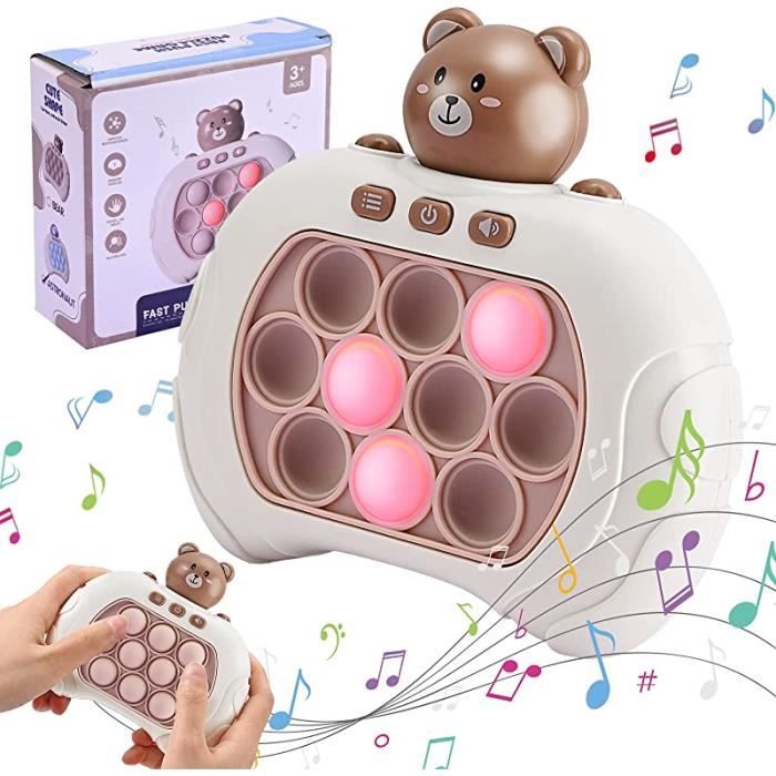 Jeu de Pop électronique, Jouets Sensoriels Pop It Fidget, Contrôleur de Jeu  Bubble Sensory Fidget Toy