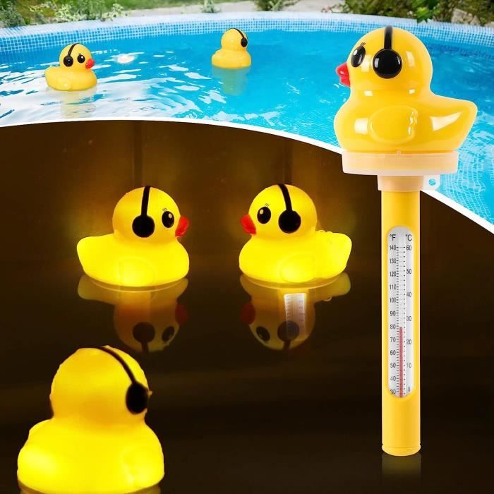 Thermomètre De Piscine Flottant Sans Fil, Thermomètre De Spa