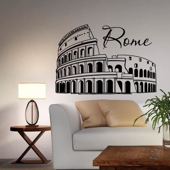 Stickers Muraux En Vinyle Stade De Rome Italie Rome Monument Stickers ...