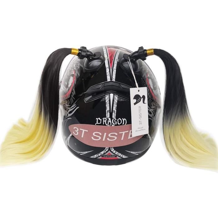 Accessoire De Casque – Queue De Dinosaure En Peluche – Adhésif Velcro – Déco Vélo/Moto – Pour Enfants
