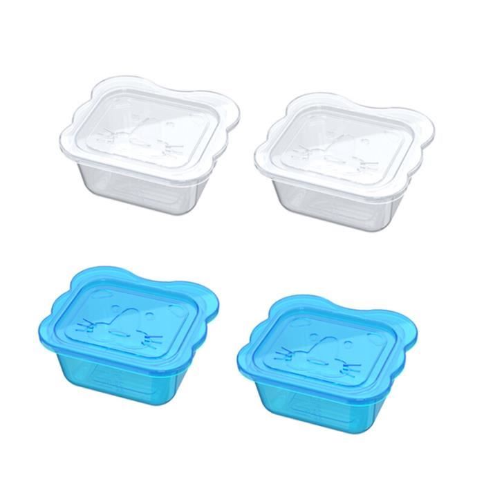Boîte Doseuse De Lait 5 Compartiments : Pratique, Facile à Nettoyer, Rangement Malin Pour Bébé à La Maison Ou En Balade - 4