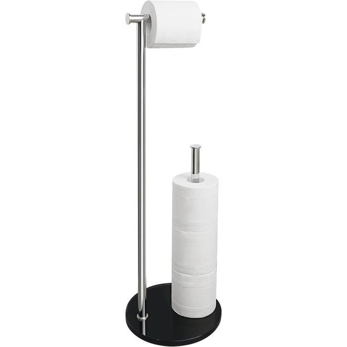 Porte-Papier WC Joseph Joseph EasyStore Luxe Porte-rouleau Toilette Argent
