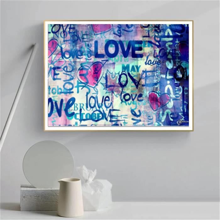 Coloré Hibou 5D Diamond Painting Kit pour Adulte, DIY Strass Complet Diamant Peinture Set pour