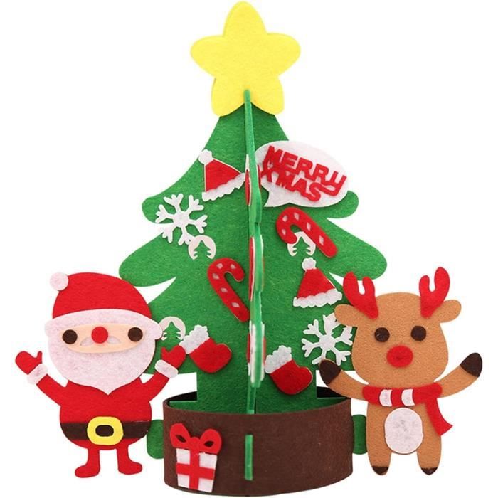 Sapin De Noël Artificiel Décorations De Noël Enfants Bricolage Arbre De