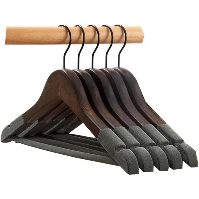 SMARTAKE Lot de 2 cintres pour ceinture, support rotatif à 360 degrés avec  crochets, antidérapant et durable, organiseur de placard pour ceinture en