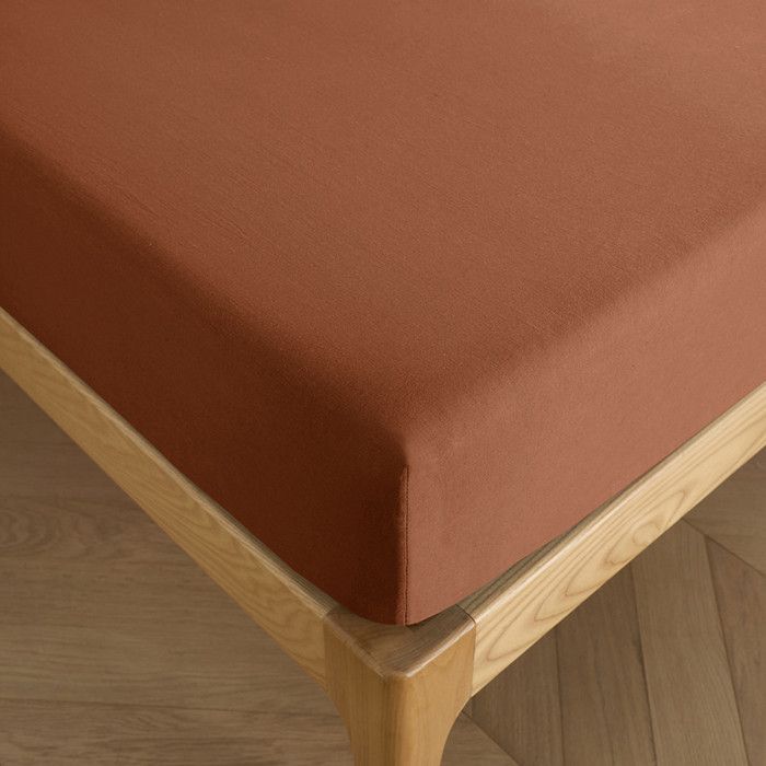 Drap housse 160 x 200 cm bonnet 30 cm Prémium pour lit 2 places - 160x200+30 - Prémium Paprika Drap housse 160 x 200 cm bonnet 30 cm Prémium pour lit 2 places - 160x200+30 - Prémium Paprika