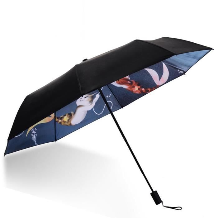 Parapluie Pliant de Voyage Résistant au Vent,Parapluie pliant Pour
