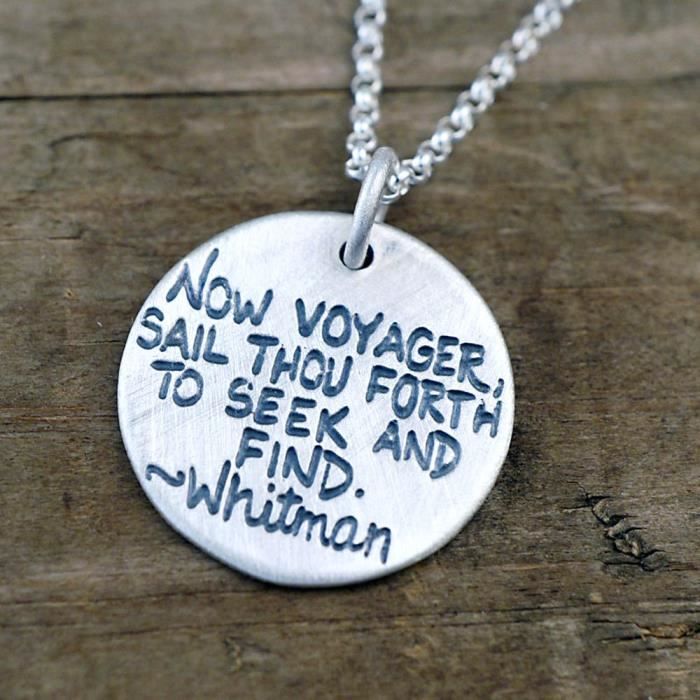 Maintenant Voyager Collier Femme Whitman Citation Bijoux Voilier Pendentif 18 Chaine Sterling 3n8bmw Achat Vente Pendentif Vendu Seul Maintenant Voyager Collier Femme Adulte Gris Soldes Sur