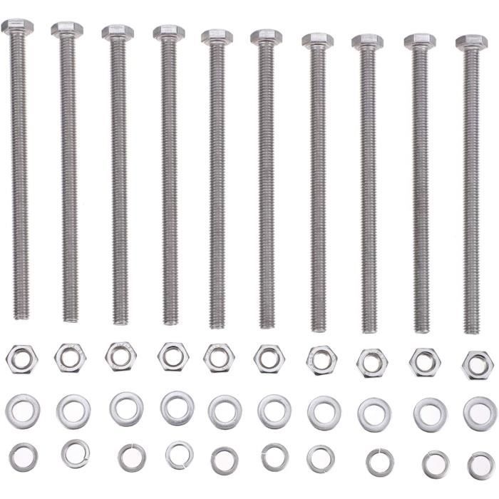 Boulon hexagonal UNF 7/16 et vis de serrage en acier inoxydable A2 30 – Ltd. Fixings and Fasteners UK
