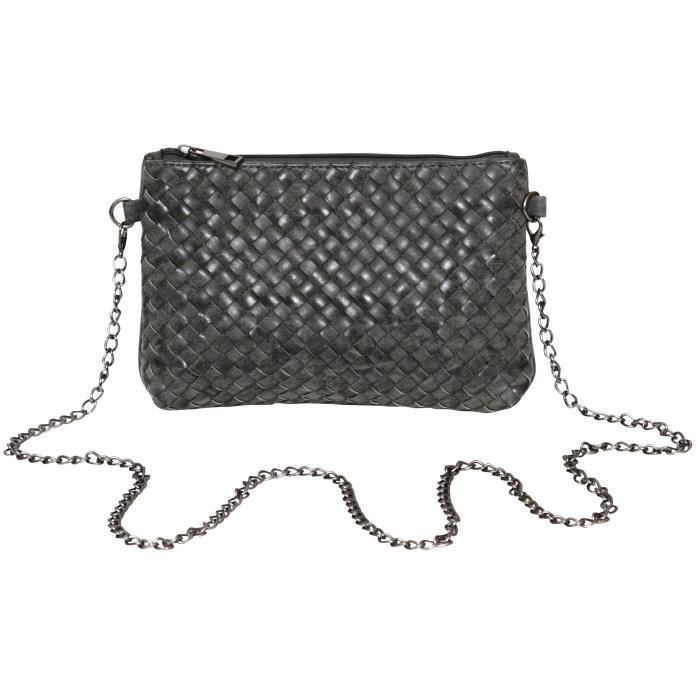 Felda Petit Sac Femme Avec Bandouliere En Chaine Imitation Cuir Finition Suede Achat Vente Felda Petit Sac Femme Cdiscount