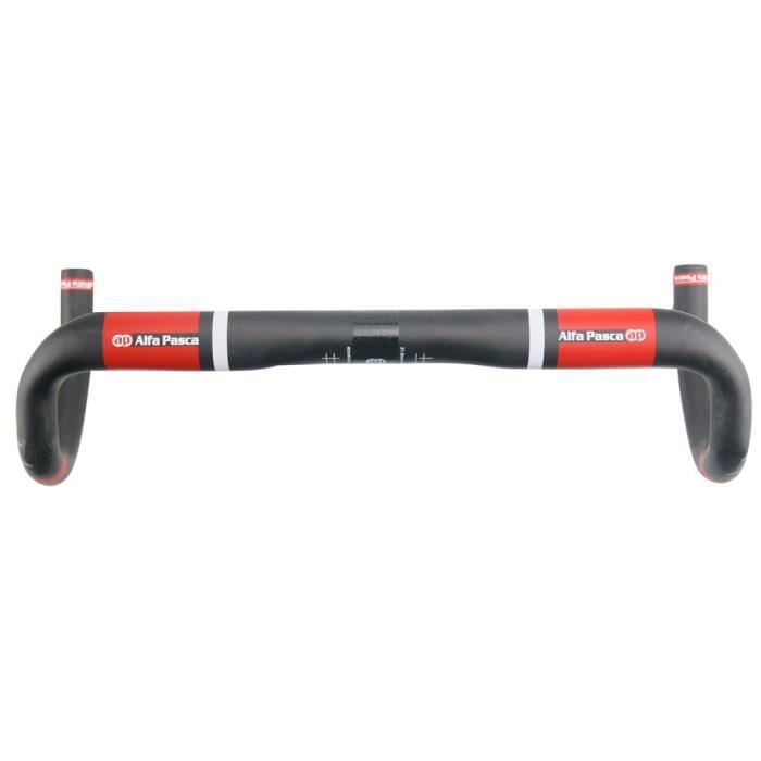 Alfa Pasca Cintre Carbone Guidon Velo Route Guidon de vélo de Route en Carbone UD Mat//Brillant diamètre 31.8mm Cintre Velo Route 400//420//440mm