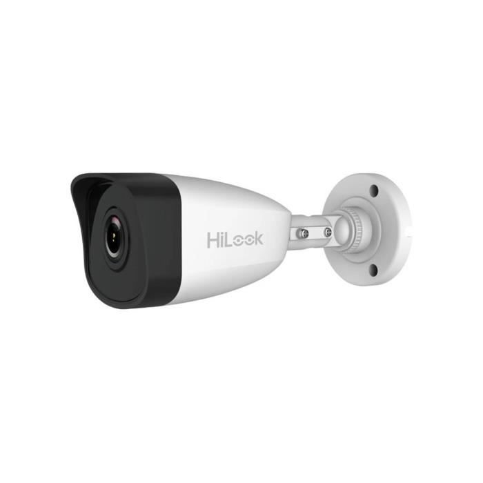 Caméra tube IP 4MP PoE IR 30m - HiLook by Hikvision - IPC-B140H(C) - Blanc - Vidéo-surveillance