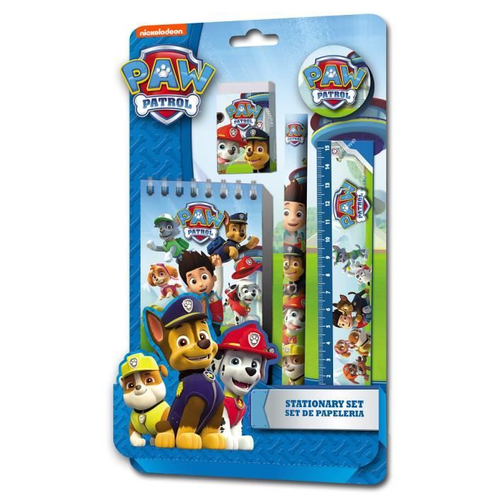 Set Papeterie Pat Patrouille Cdiscount Jeux Jouets