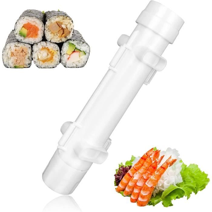 Kit de fabrication de sushi pour débutants, ensemble d'outils en plastique  de qualité supérieure, rouleau de riz à sushi, formes de moules, outil de