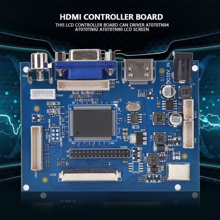 Carte Contrôleur LCD PN270CU01-1 27" 1080p 165Hz LVDS 61 Broches - Pour écran Gaming, DP HDMI, Montage Facile