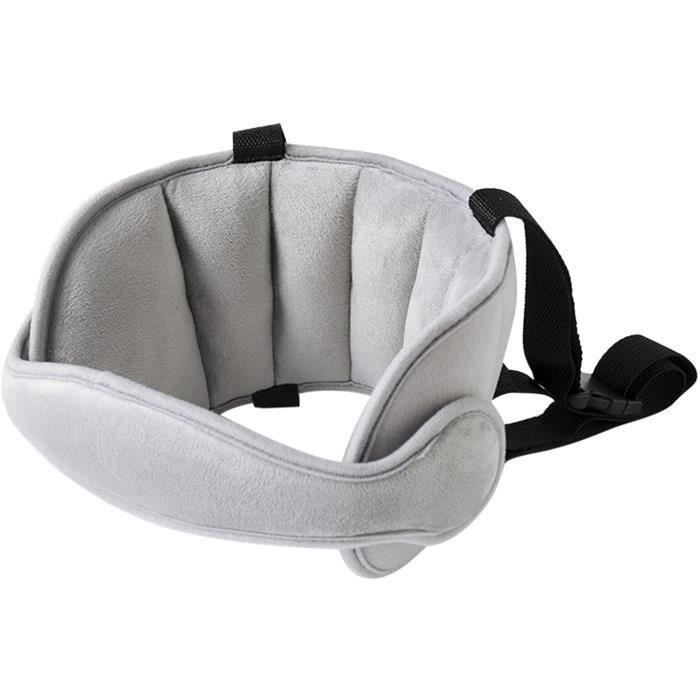 2PCS Cale-Tête Pour Siège Auto Enfant, Réglable Maintien Tête Voiture - Bandeau Sécurité Pour