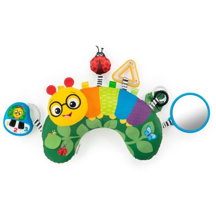 Coussin d'activités multisensoriel pour jeux à plat ventre BABY EINSTEIN Cal a Pillow Enfants de et plus