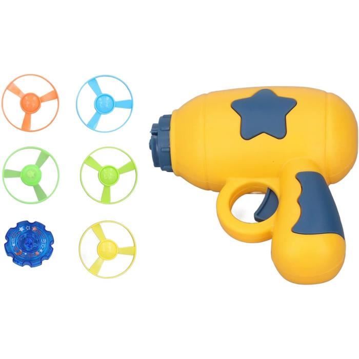 Jouet en TPR disque volant ø 20 cm bleu + LED. Pour chiens