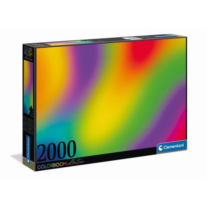 Puzzle 2000 pièces - Clementoni - Collection Colorboom - Gradient